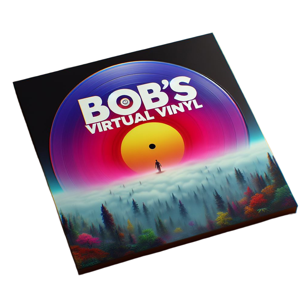 Artistic representation for the web site section titled Bob's Virtual Vinyl. Click to visit the main page.