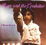 Photo image of front cover from the Picture Sleeve of the 7 inch Single I Would Die 4 U by Prince and the Revolution
